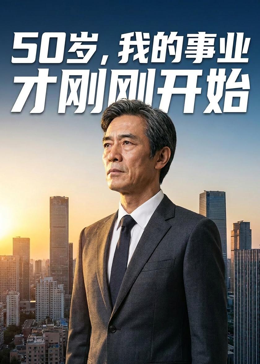 50岁我的事业才刚刚开始