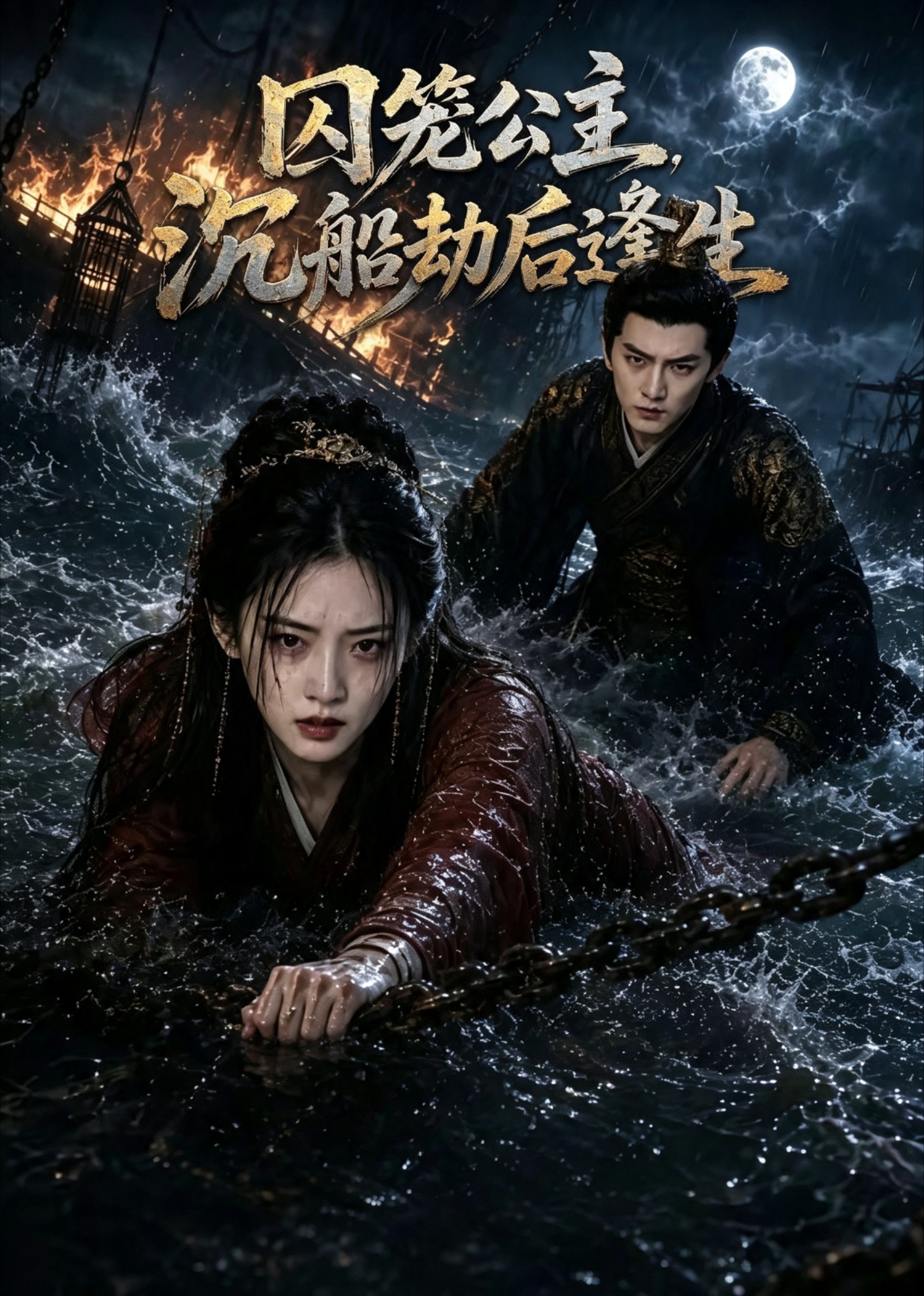 囚笼公主沉船劫后逢生