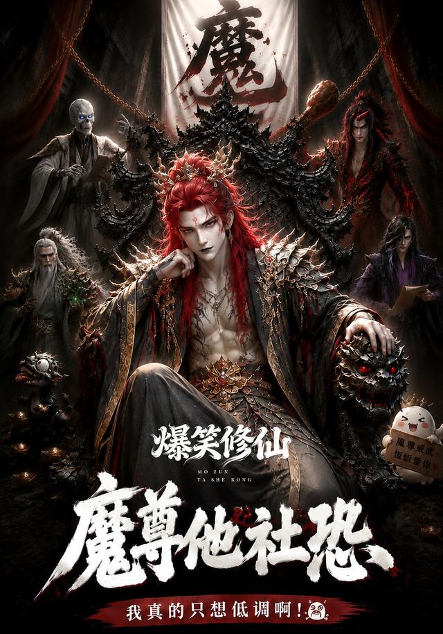 爆笑修仙魔尊他社恐啊