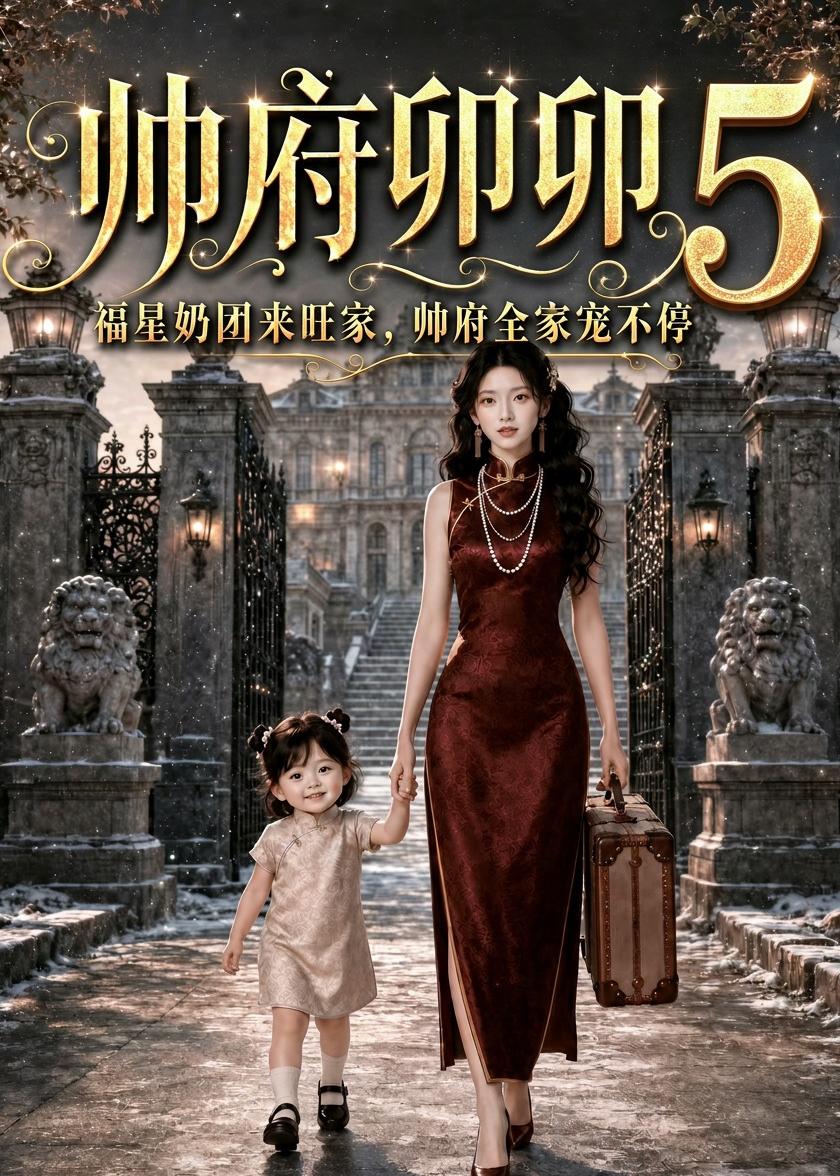 帅府卯卯5福星奶团来旺家帅府全家宠不停