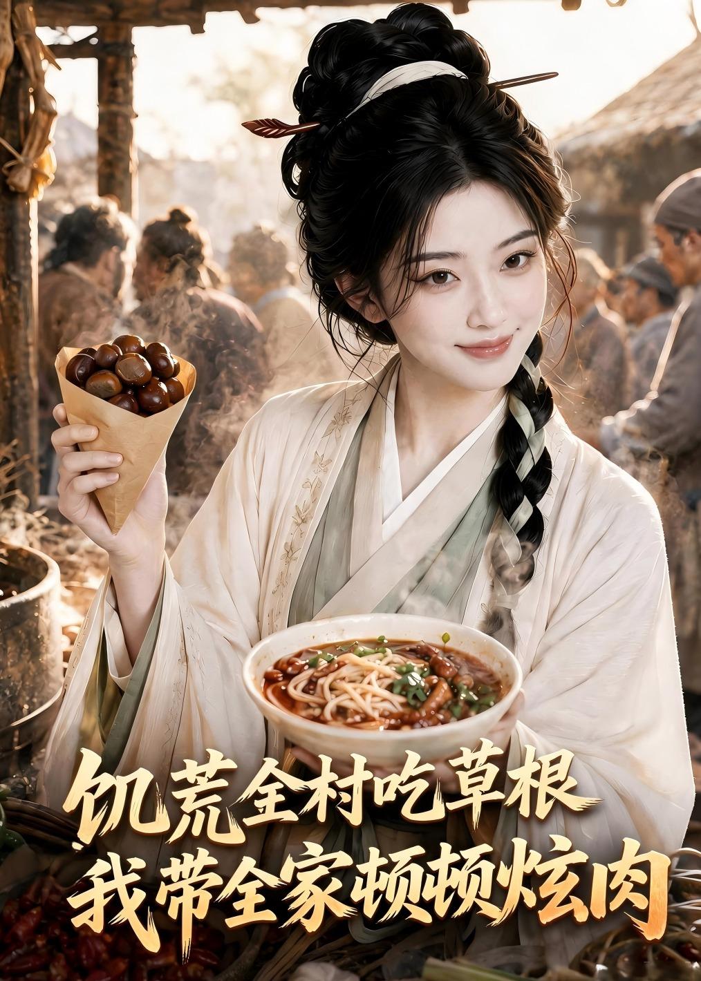 饥荒全村吃草根我带全家顿顿炫肉