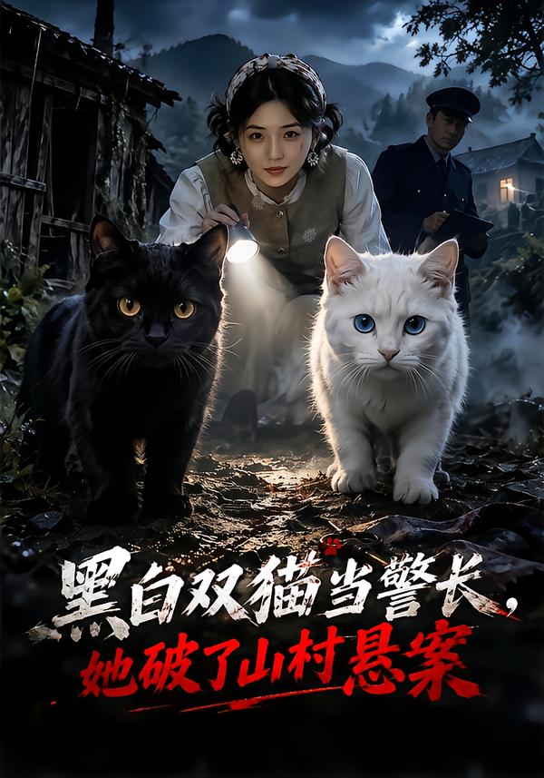 黑白双猫当警长她破了山村悬案
